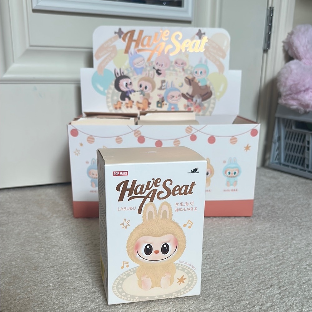 AUTHENTIC Have a Seat Labubu (HEHE) Unopened POP NOW!